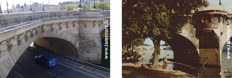 Paris avant et après (1) : le pont Neuf.