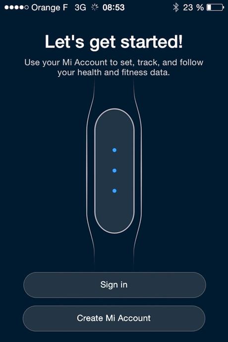 Test Xiaomi MiBand