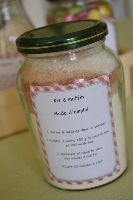 ★ cadeau gourmand n°2 : kit à muffin ★