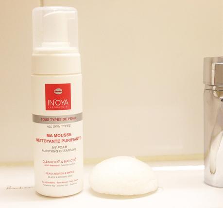 Ma mousse nettoyante purifiante In'Oya
