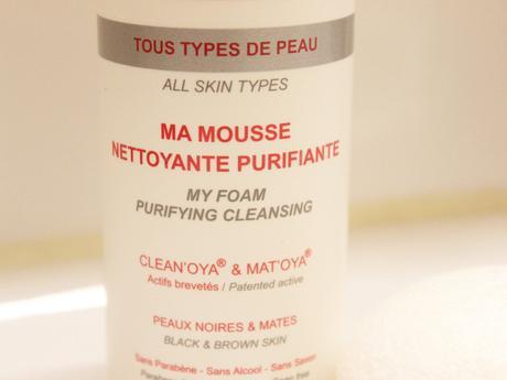 Ma mousse nettoyante purifiante In'Oya