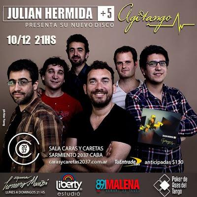 Julián Hermida présente son nouveau disque à Caras y Caretas [Disques & Livres]