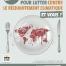 L'affiche de la campagne d'affichage de l'association L214 pour inviter les Français à manger moins de viande et ainsi lutter contre le réchauffement climatique