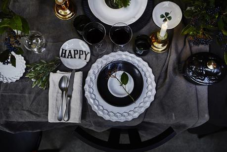Christmas table setting by Artilleriet