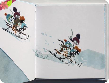 Neige ! de Terkel Risbjerg - éditions La Palissade