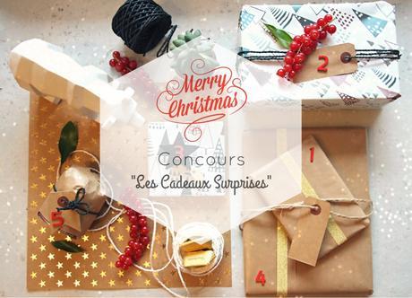 {CONCOURS « Surprises de Noël »} + DIY « Le Jeu des Cadeaux »