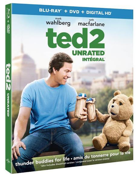 Jour 8 Avant Noël: 5 copies DVD/BluRay du Film Ted 2