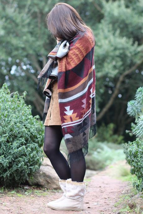 Pocahontas poncho ethnique Pimkie