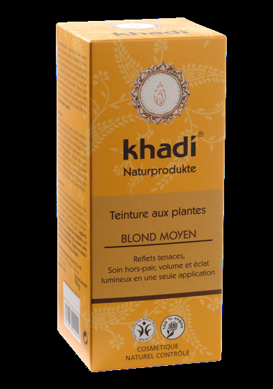 coloration khadi blond moyen
