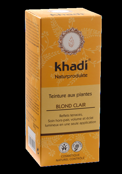 coloration khadi blond clair
