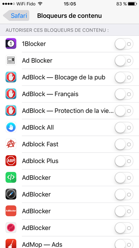 Focus de Firefox rejoint les meilleurs bloqueurs de pub sous iOS 9