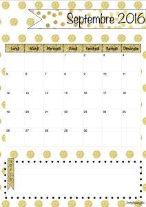 Calendrier Septembre 2016