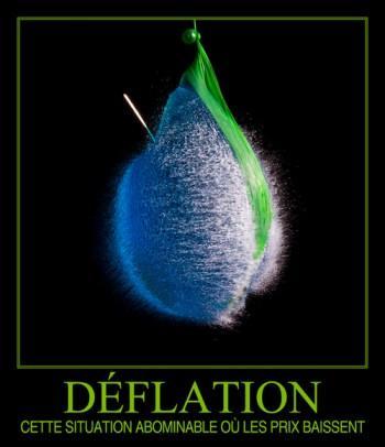 déflation - quand les prix baissent