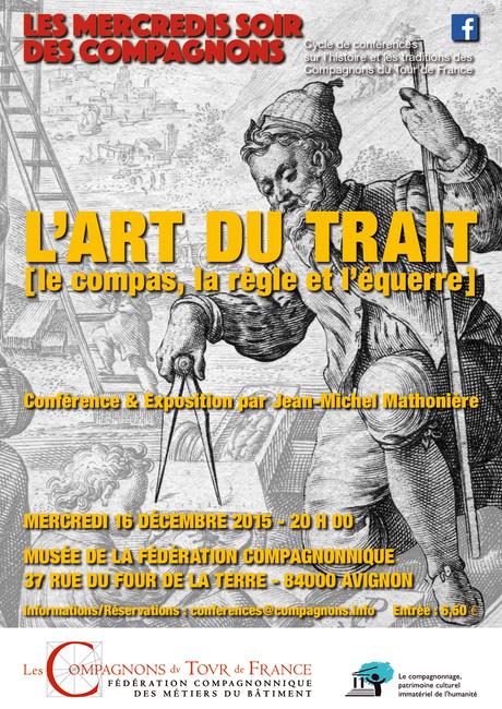 Avignon : conférence sur l'Art du Trait le 16 décembre.