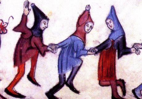 Les peintres et la danse – 1- Introduction et peintres de l’antiquité au 18 ème siècle danse paysage Anobyme moyen age