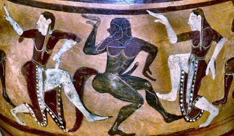 danse-Menades Vase Etrusque