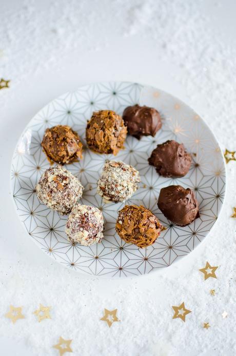 Rochers au chocolat, praliné et noisettes : comme des Ferrero Rochers Comme des Ferrero Rochers