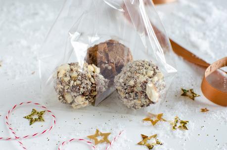 Rochers au chocolat, praliné et noisettes : comme des Ferrero Rochers Comme des Ferrero Rochers