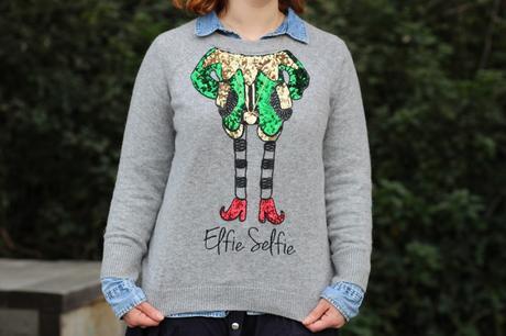 Back to the future Le pull de noel Katy Perry x H et M 3