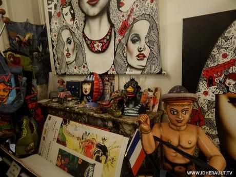 Retour sur PEINTURE ET POLAR dans l’atelier de Jean-Paul BOCAJ