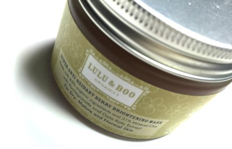 La crème à la carthame et le masque antioxydant de Lulu & Boo