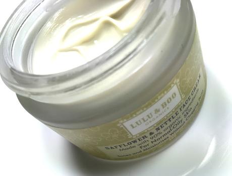 La crème à la carthame et le masque antioxydant de Lulu & Boo