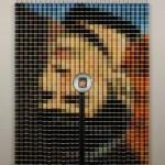 ART : Pixels et bobines de fils