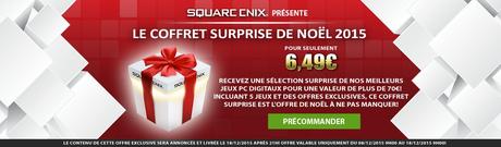 Square Enix dévoile son Coffret Surprise de Noël
