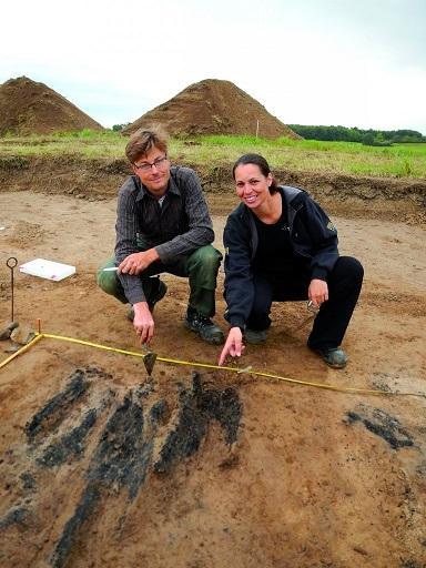 Les archéologues à la découverte des secrets de la forteresse Viking