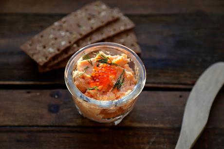 mousse saumon fumé , aneth , apéritif , Noel , facile, rapide