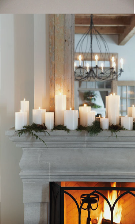 Noël : Comment décorer sa cheminée…même quand on en a pas ?