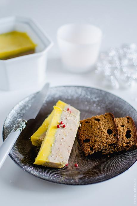 Foie gras en terrine au muscat et à l’armagnac Foie gras au muscat