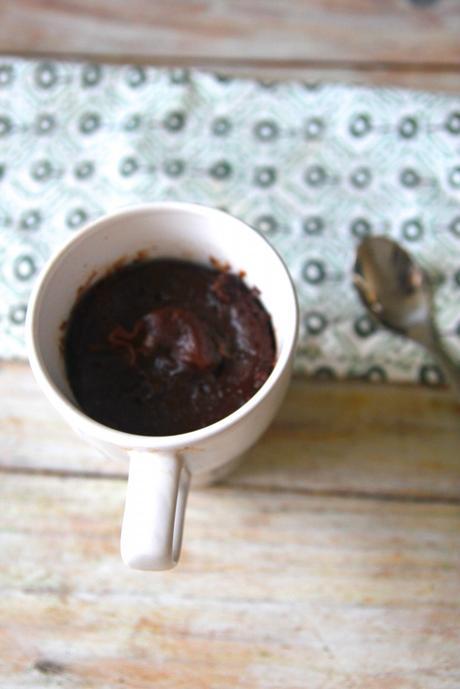 mug cake au chocolat – recette 5 minutes