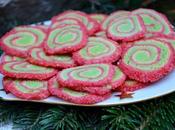 Sablés spirales tricolores Noël