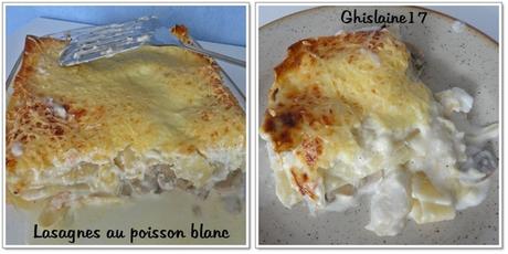 Lasagnes au poisson blanc