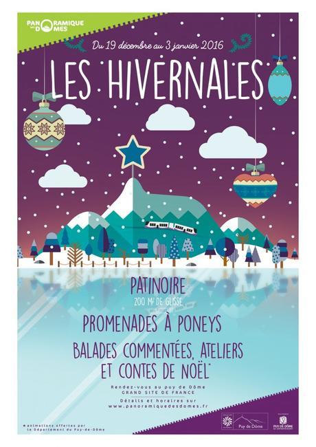 Affiche Les Hivernales au Puy-de-Dôme
