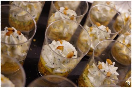 Verrine Médaillon de Homard à la chantilly au pistou 4