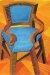 1985, David Hockney : The chair