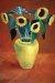 1996, David Hockney : Sunflowers in a Yellow Vase