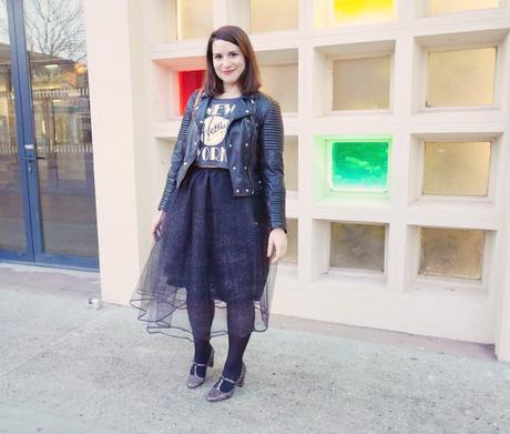 diy jupe tutu tulle noir