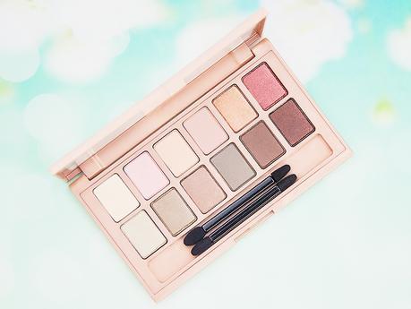 Palette de fards à paupières neutres rosés The Blushed Nudes packaging ouvert