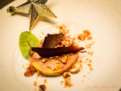 Foie gras caramel de noisettes et chocolat - Les Petits Plats de Mélina