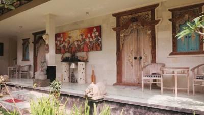 Terrasse - Chez Nyoman à Batuan - Balisolo (90)