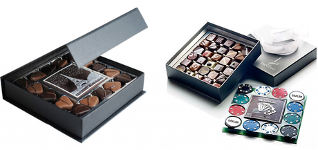 Coffrets Tour Eiffel et Poker Paris Chocolat