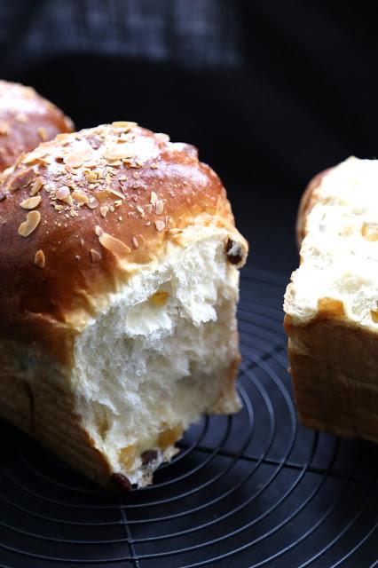 Hokkaido  façon pannetonne : pain au lait japonais à la mie filante