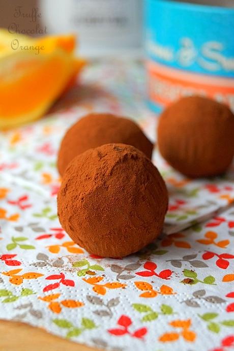 Truffes au chocolat & à l’orange