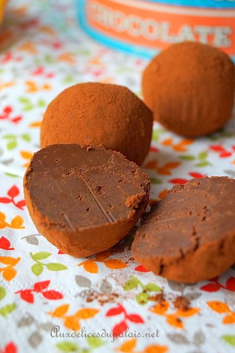 Truffes au chocolat & à l’orange