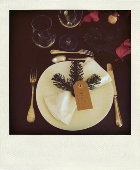 CHRISTMAS STORY # 2 : UNE TABLE FESTIVE