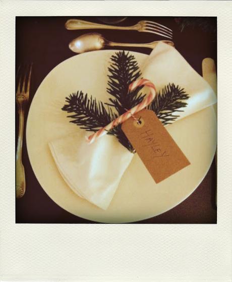 CHRISTMAS STORY # 2 : UNE TABLE FESTIVE