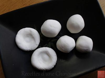 Sticky rice balls pour le solstice d'hiver 冬至圆 / 麻糍